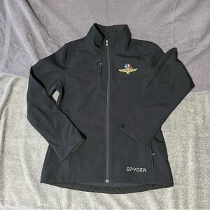 Women’s Medium Spyder Indianapolis Motor Speedway Full Zip Jacket Black